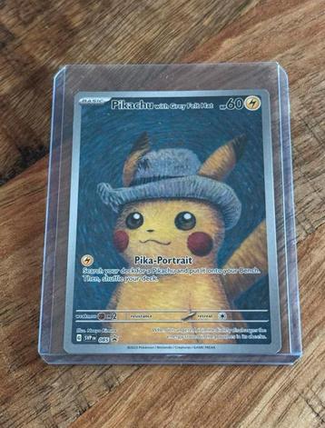 Pikachu van gogh kaart aftermarket beschikbaar voor biedingen