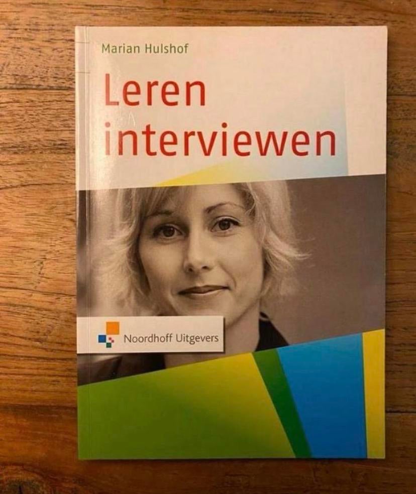 Leren Interviewen - Marian Hulshof, Boeken, Ophalen of Verzenden, Alpha, Zo goed als nieuw, HBO