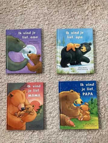4 x ik vind je lief, oma- opa-mama-papa boeken! beschikbaar voor biedingen