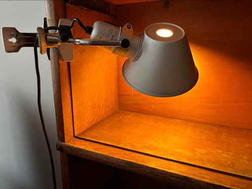 Artemide design klemlamp, Huis en Inrichting, Lampen | Spots, Gebruikt, Ophalen of Verzenden