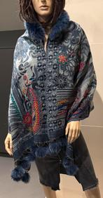 World Family Ibiza, grote omslagshawl, Ophalen of Verzenden, Nieuw, Beige