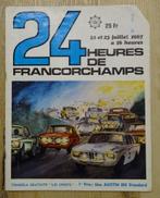 Programma 24u van Spa Francorchamps 1967, Ophalen of Verzenden, Gebruikt, Auto's