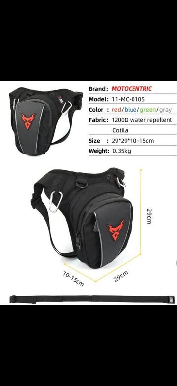 MOTOCENTRIC Motor Heuptas/Beentas - Nieuw beschikbaar voor biedingen