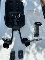 Thule Yepp Nexxt 2 voorzitje + windscherm + extra adapter, Fietsen en Brommers, Fietsaccessoires | Fietsstoeltjes, Ophalen, Voetsteuntjes