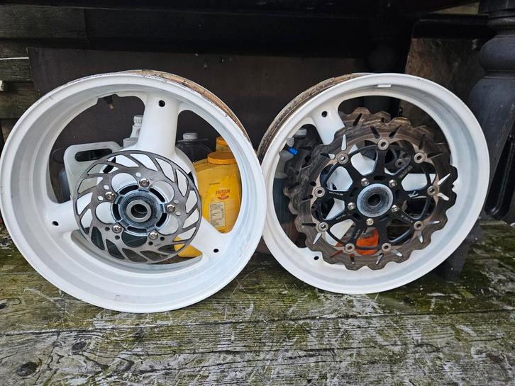 Set velgen Suzuki gsxr SRAD, Motoren, Onderdelen | Suzuki, Gebruikt, Ophalen