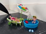 Playmobil kinderbadje kind met moeder, Ophalen of Verzenden, Zo goed als nieuw