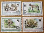 Burundi, WWF serie Serval, Verzenden, Postfris, Dier of Natuur