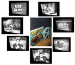 16mm film Abbott & Costello - Riot On Ice - silent 120mtr, Audio, Tv en Foto, Filmrollen, Ophalen of Verzenden, 16mm film