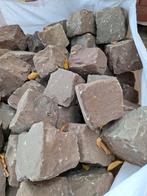Kasseien , kinderkoppen, granietblokken in big bag., Tuin en Terras, Grind, Keien en Split, Ophalen, Blauw, Graniet, Kei
