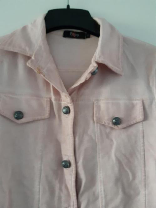 Super leuk en mooi roze vest jasje van ENJOY, maat s/36, Kleding | Dames, Jasjes, Kostuums en Pakken, Zo goed als nieuw, Jasje