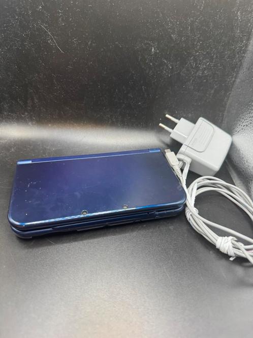 New 3ds blauw super net, Spelcomputers en Games, Spelcomputers | Nintendo 2DS en 3DS, Zo goed als nieuw, 3DS, Blauw, Ophalen of Verzenden
