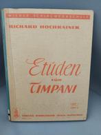 Richard Hochrainer - Etüden für Timpani, Muziek en Instrumenten, Klassiek, Ophalen of Verzenden, Artiest of Componist, Orkest