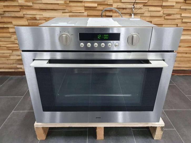 Luxe ATAG inbouwoven 60 cm RVS stoomoven, Witgoed en Apparatuur, Ovens, Zo goed als nieuw, Inbouw, Oven, 45 tot 60 cm, 60 cm of meer