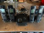Siemens Gigaset A510a met 4 handsets, Telecommunicatie, Vaste telefoons | Handsets en Draadloos, Ophalen of Verzenden, Zo goed als nieuw