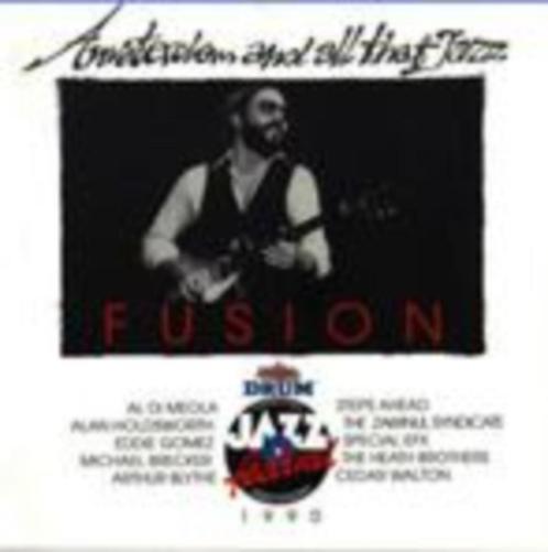Fusion - drum international jazz festival amsterdam 1990 CD, Cd's en Dvd's, Cd's | Jazz en Blues, Zo goed als nieuw, Jazz, 1980 tot heden
