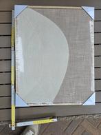 Japandi Schilderij met Bladmotief, Ophalen, 50 tot 75 cm, Zo goed als nieuw, 50 tot 75 cm