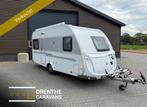 Knaus Sport 450 FU 2013 | Luifel+mover+fietsendrager+BOVAG, Caravans en Kamperen, Caravans, Bedrijf, 4 tot 5 meter, Schokbreker