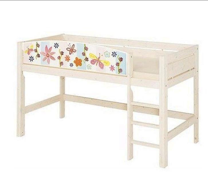 Lifetime halfhoog of hoogslaper bed, Kinderen en Baby's, Kinderkamer | Bedden, 180 cm of meer, 85 tot 100 cm, Ophalen