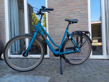 Te koop: blauwe gazelle dames fiets beschikbaar voor biedingen