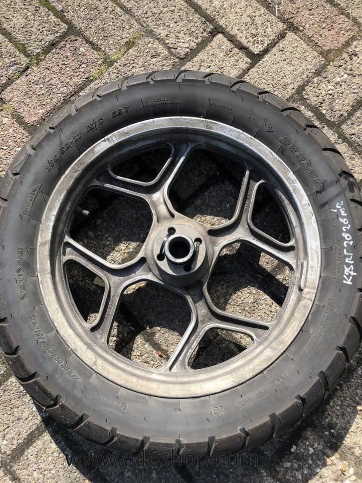 ACHTERWIEL BMW K75 MET BAND, Motoren, Onderdelen | BMW, Gebruikt, Ophalen of Verzenden