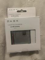 AGK Cassette Converter - Zet je cassettes om naar MP3!, Ophalen of Verzenden, Enkel, Overige merken, Auto-reverse