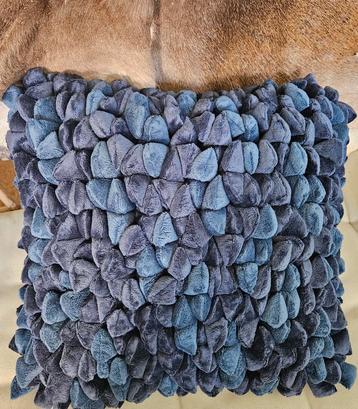 Haans Lifestyle sierkussen Peble - kleur blauw   beschikbaar voor biedingen