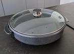 Electrische Pan Excellent 40cm met Deksel, Ophalen of Verzenden, Gebruikt