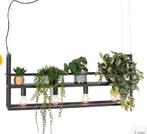 Mooie industriële hanglamp, Huis en Inrichting, Lampen | Hanglampen, Ophalen, Zo goed als nieuw, Metaal, Minder dan 50 cm