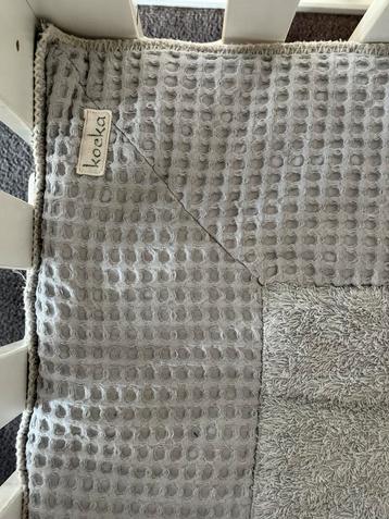 Boxkleed Koeka waffle grey beschikbaar voor biedingen