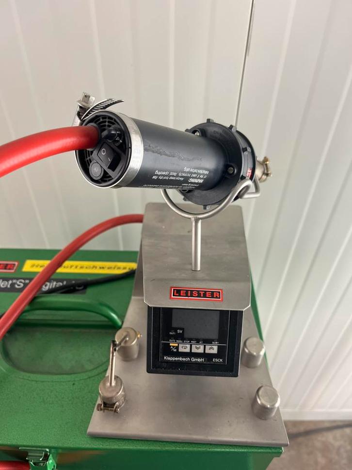 Industriële hetelucht-/lasstation van Leister, Antiek en Kunst, Antiek | Gereedschap en Instrumenten, Ophalen