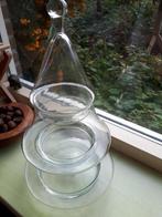 Kerstboom van glas 3 delen..., Huis en Inrichting, Ophalen, Zo goed als nieuw