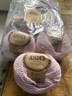 6 bollen Drops Andes, Ophalen of Verzenden, Nieuw, Breien of Haken, Wol of Garen