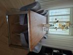 Eetkamerset te koop., Huis en Inrichting, Tafels | Eettafels, Ophalen, 100 tot 150 cm, Eikenhout, 200 cm of meer