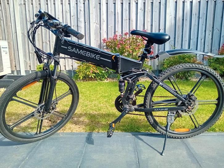 Elektrische fiets SAMEBIKE LO26-ii, Fietsen en Brommers, Fietsen | Crossfietsen en BMX, Zo goed als nieuw, 24 inch of meer, Staal