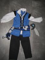 verkleed Blauw piraten pak maat 104, 104 of kleiner, Jongen of Meisje, Gebruikt, Ophalen of Verzenden