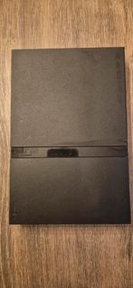 Playstation 2 slim met extras, Spelcomputers en Games, Spelcomputers | Sony PlayStation 2, Gebruikt, Zwart, Met games, Met 2 controllers