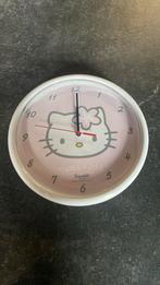 Hello kitty klok, Huis en Inrichting, Ophalen of Verzenden, Gebruikt, Analoog, Wandklok