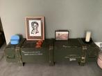 Munitiekisten / legerkisten, Huis en Inrichting, Woonaccessoires | Kisten, Ophalen, Gebruikt, 50 tot 75 cm, 150 tot 200 cm