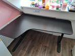 Ikea BEKANT hoekbureau 160x110x60, Ophalen, In hoogte verstelbaar, Gebruikt, Bureau