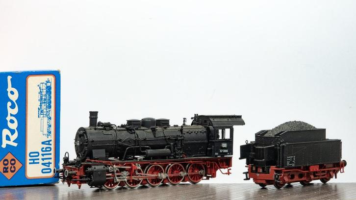 ROCO: 04116A BR57 DB stoomlok met tender 57 3088 Ep.3 *H0*, Hobby en Vrije tijd, Modeltreinen | H0, Zo goed als nieuw, Locomotief