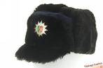 Winter uniform pet Albert Kempf blauw met zwart faux fur 57, Kleding | Heren, Hoeden en Petten, Ophalen of Verzenden, Albert Kempf GMBH 12/2010