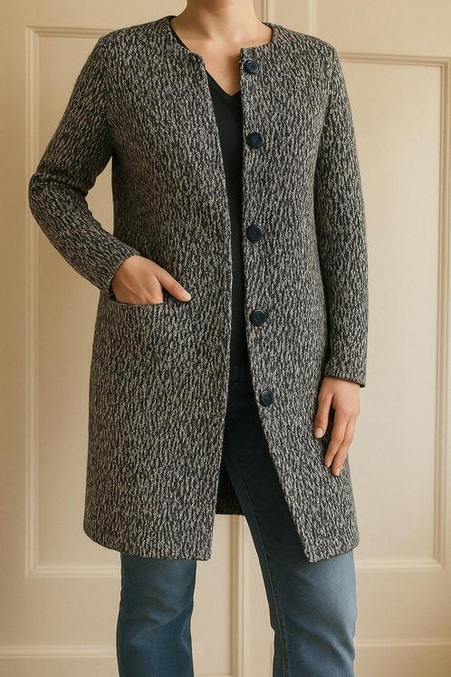 Vest / Jas van Josephine & Co Purdey maat 40, Kleding | Dames, Jassen | Zomer, Zo goed als nieuw, Maat 38/40 (M), Blauw, Ophalen of Verzenden