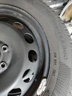 Winterbanden Continental 205/55 R16 inclusief velgenboom., Auto-onderdelen, Banden en Velgen, Ophalen, Gebruikt, 16 inch, Band(en)