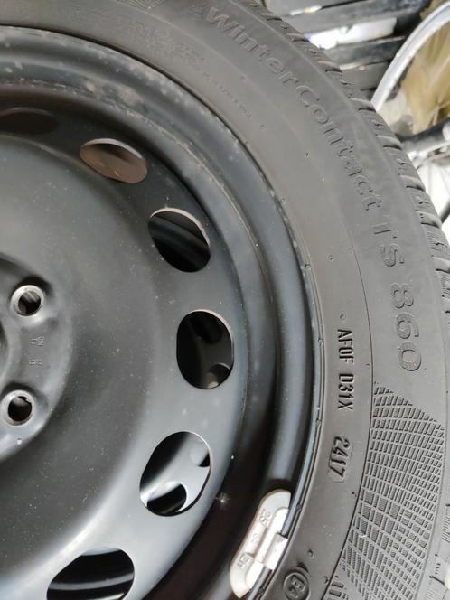 Winterbanden Continental 205/55 R16 inclusief velgenboom., Auto-onderdelen, Banden en Velgen, Band(en), Winterbanden, 16 inch