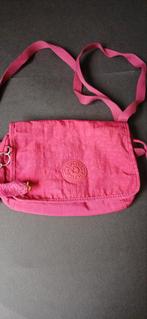 Kipling schoudertas Bordeauxrood: 26 breedte x 19 hoogte, Kipling, Gebruikt, Roze, Ophalen