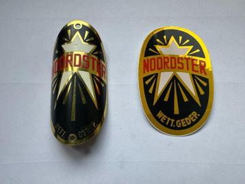 Noordster balhoofdplaatje en sticker. NOS Balhoofd plaatje. beschikbaar voor biedingen