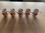 5 mokken Blond 25 jaar Beatrix, Blond Amsterdam, Ophalen of Verzenden, Zo goed als nieuw, Kop(pen) en/of Schotel(s)