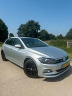 Volkswagen Polo 1.0 TSI Highline TSI 5D |camera| clima, Auto's, Zwart, Leder en Stof, Origineel Nederlands, Handgeschakeld