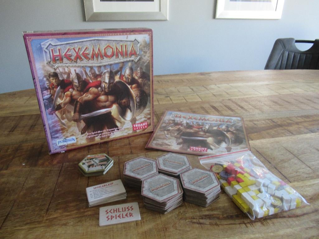 Kompleet spel spel hexemonia, Hobby en Vrije tijd, Gezelschapsspellen | Bordspellen, Ophalen of Verzenden, Zo goed als nieuw