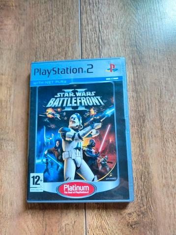 PS2 spel - Star Wars 2 battlefront  beschikbaar voor biedingen